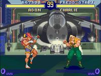 une photo d'Ã©cran de Street Fighter Alpha 2 sur Nintendo Super Nes